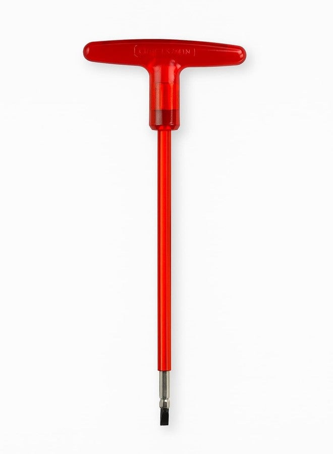 PALIWAL CREATION 2-in-1 T-DRIVER Reversible Long Handle Screwdriver With 10inch screwdriver Red (Pack of 1) - Image 1